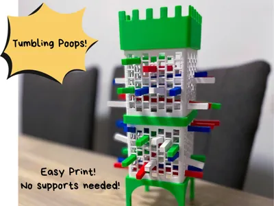 Tumbling Poops - Play with your AMS poop!