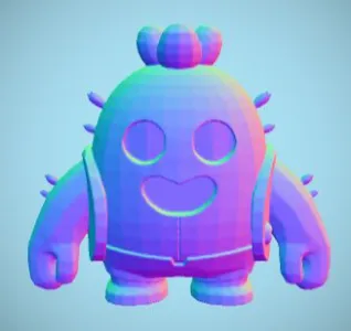 Spike From Brawl Stars