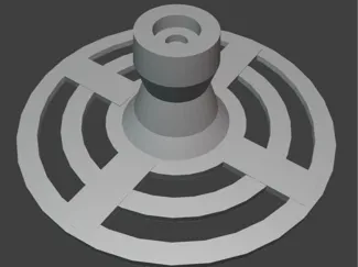 Air Brushing Rotating Ball Bearing Paint Stand