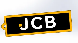 JCB keychain
