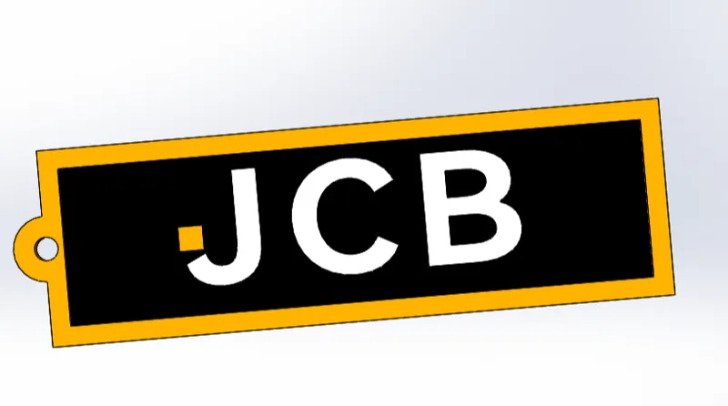 JCB keychain