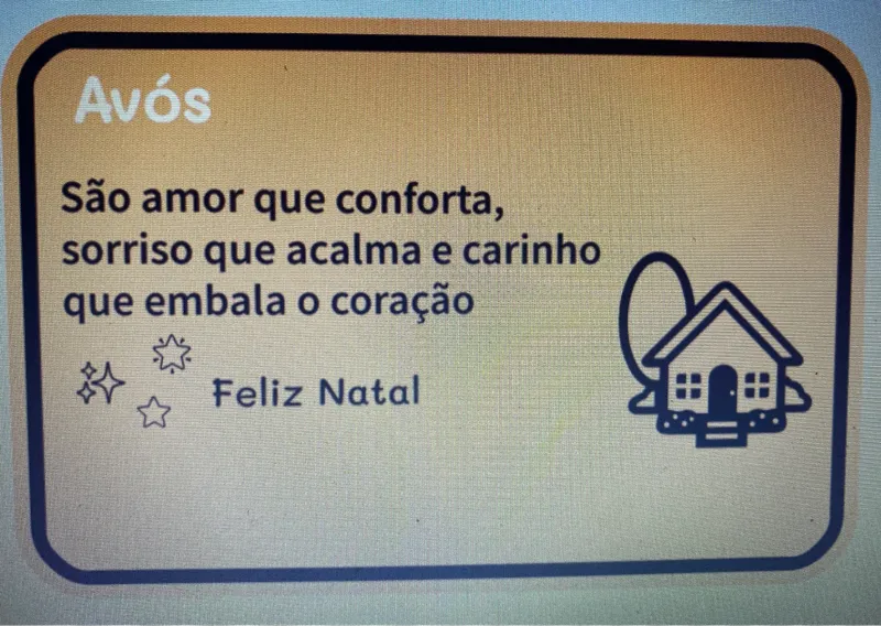 Quadro para avos