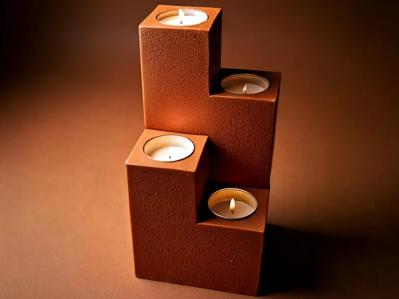 Elegant design tealight holder