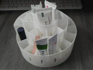 圆盘收纳盒