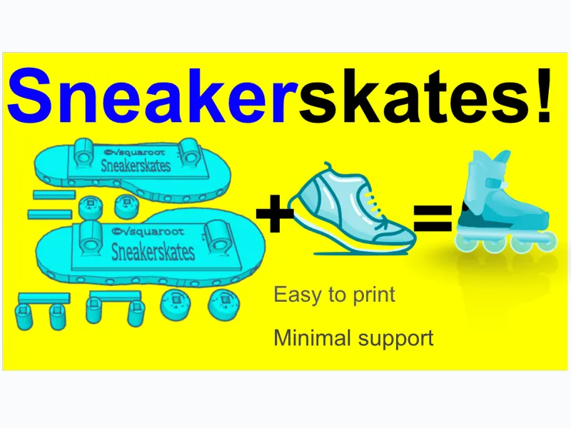 Roller Skate Shoe Attachment