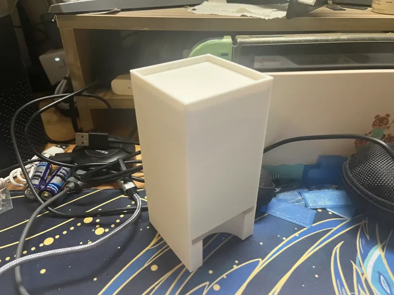 桌面6*6cm酒精湿巾收纳盒