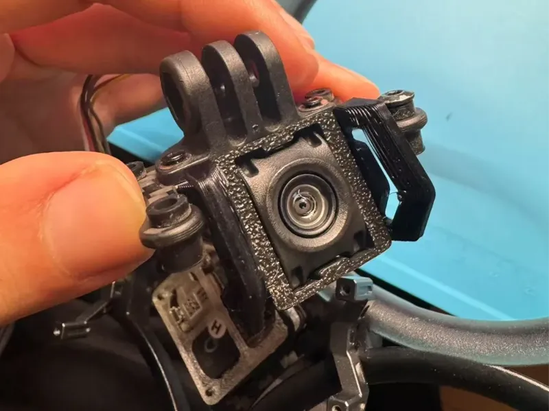 djI 大疆 O4 air unit 镜头改装件  O3安装孔位版 (20MM）