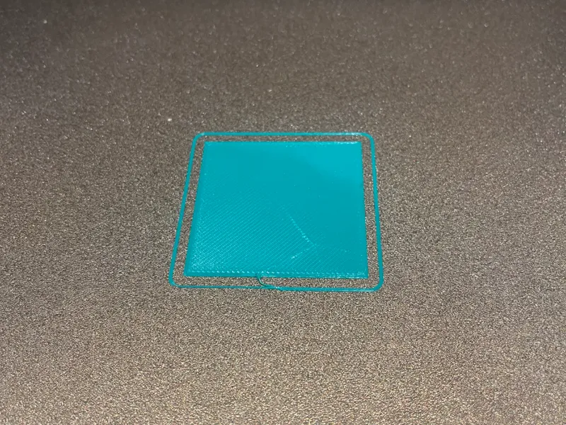 3D Printed Paper (0.3mm First Layer Test)