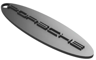 Porsche keychain
