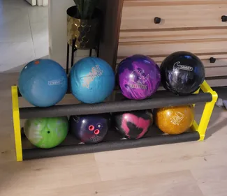 Two Tier Bowling ball rack