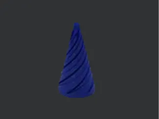 Spiral cone