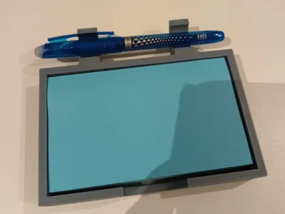 post its and pen holder