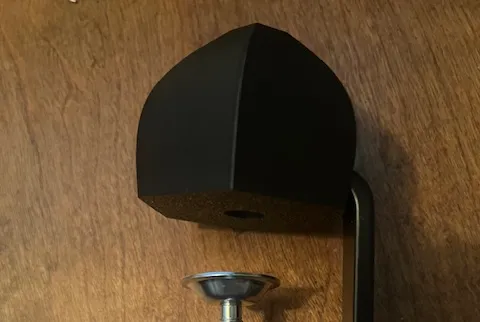 Boom mic replacement desk mount assembly 