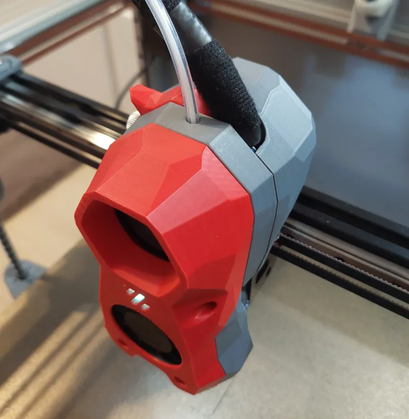 Voron Stealthburner cable door - top cable