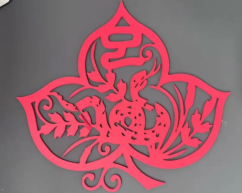 蛇年窗花