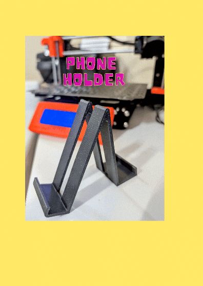 Smartphone Stand Phone holder Quick-to-Print