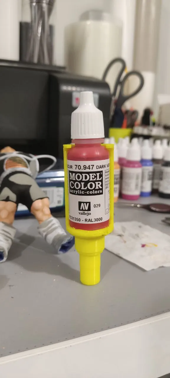 Vallejo Bottle Shaker Adapter (smaller support)