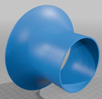 76mm 3" Velocity Stack Bellmouth