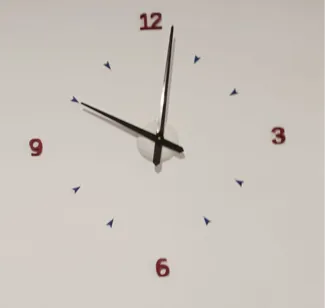Reloj de pared grande