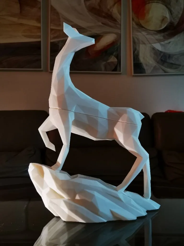 Deer sculpture