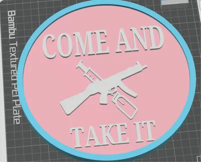 Come and take it! MP5 and HRT display