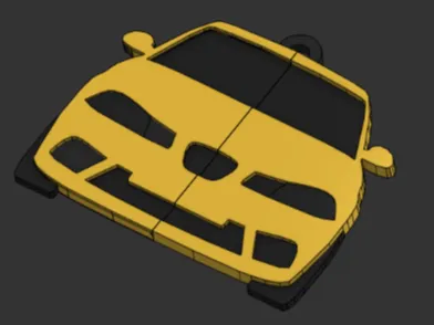 Seat Ibiza 6L (2002-2007) Car Keychain
