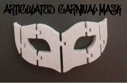Articulated Carnival Mask
