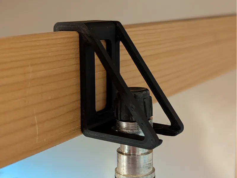 IKEA Ivar holder for studio lighting standard