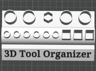 3D Print Tool Organizer