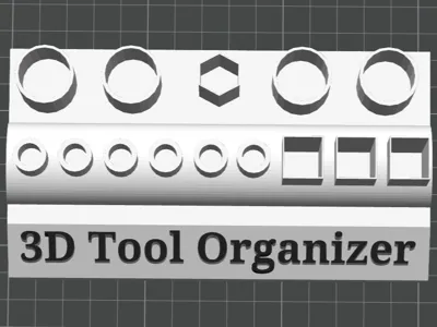 3D Print Tool Organizer