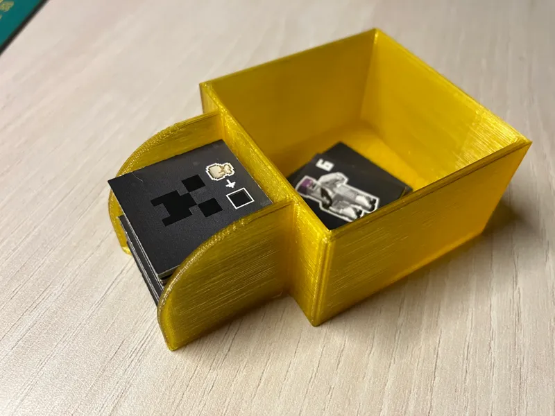 Box for Mobs tokens for board game Minecraft