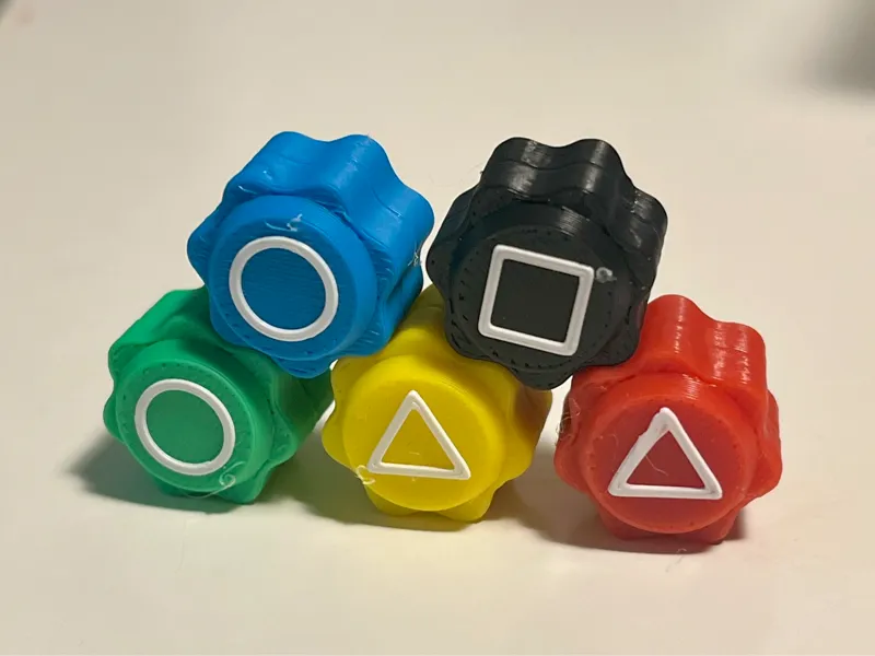 Squid Game Gonggi (M4 nuts as weight)