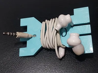Headphone holder Chess shapes