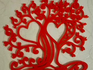 ARBRE SAINT VALENTIN COEUR AMOUR LOVE HEART TREE