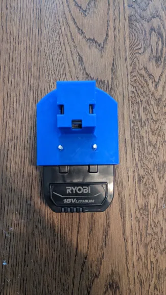 Mountable Ryobi ONE+ Battery Socket with Terminals