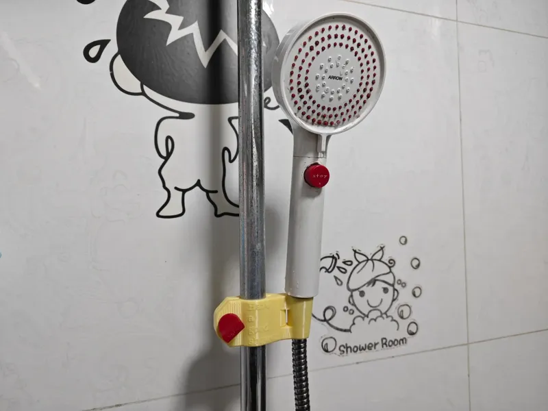 沐浴花洒活动支架 洗个痛快澡 have a good shower 无支撑直接打印