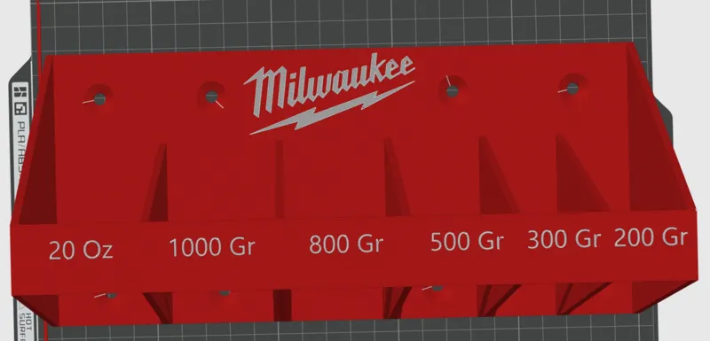 Milwaukee Hammer Rack Wallmount