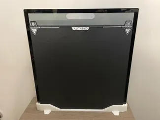 K2 Plus glass and build plates stand support