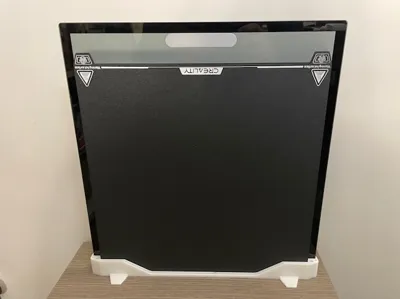 K2 Plus glass and build plates stand support
