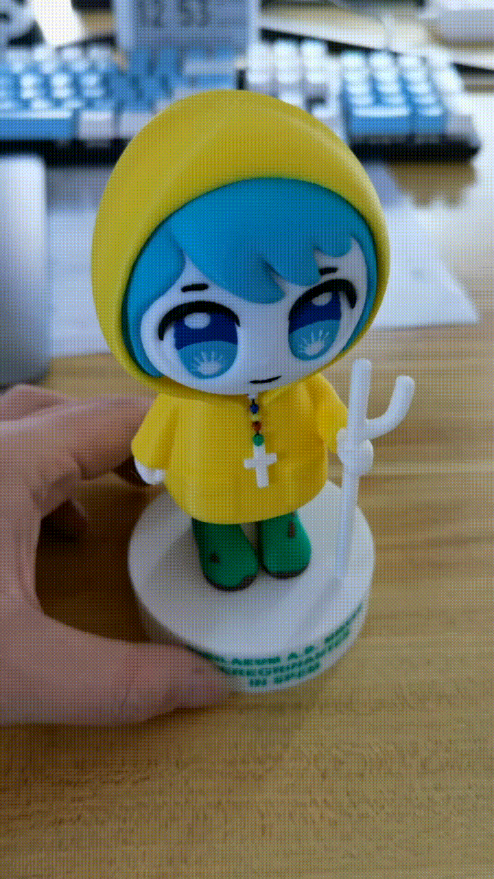 luce-希望的朝圣者-2025年禧年吉祥物- 免费3D 打印模型- MakerWorld