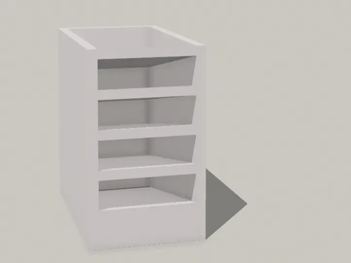 斜插式笔筒