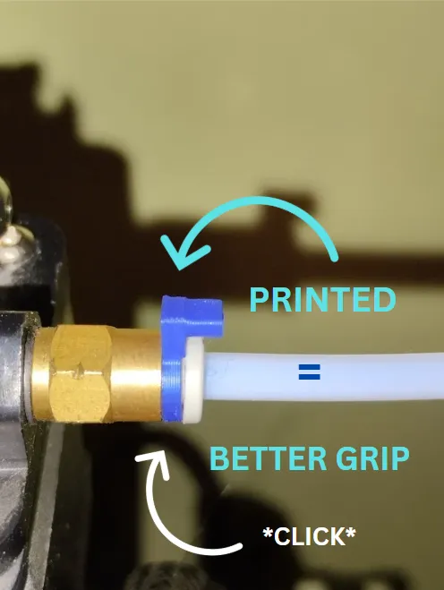 PNEUMATIC CYLINDER LOCK / ZÁMEK PNEUMATICKÉHO CYL.
