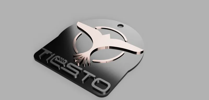 Tiesto keychain