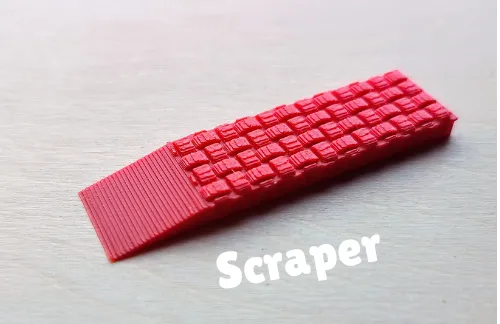 Bed scraper