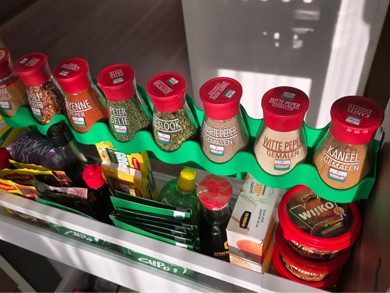 Verstegen spice rack to fit on IKEA METOD drawer