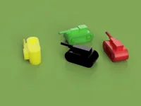 Char miniature pour jeu de stratégie — photo 1