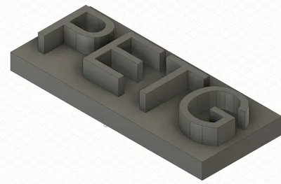 PETG TEST PRINT