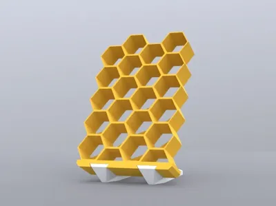 Hongtian 20ml Water-Based Paint 20-Grid Honeycomb Storage Rack for A1 mini
