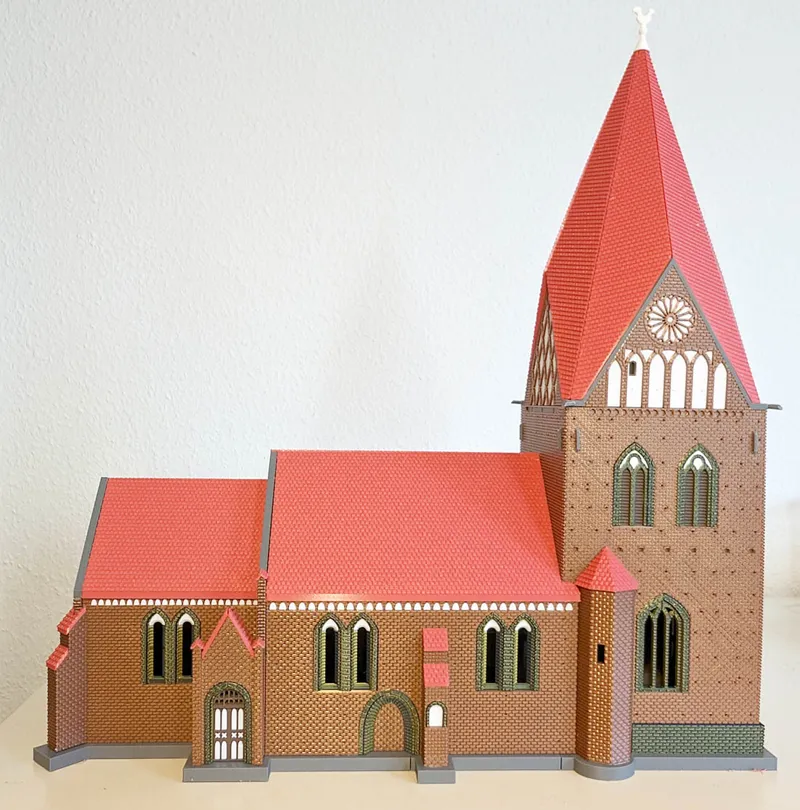 h0 gothic romanesque church mecklenburg