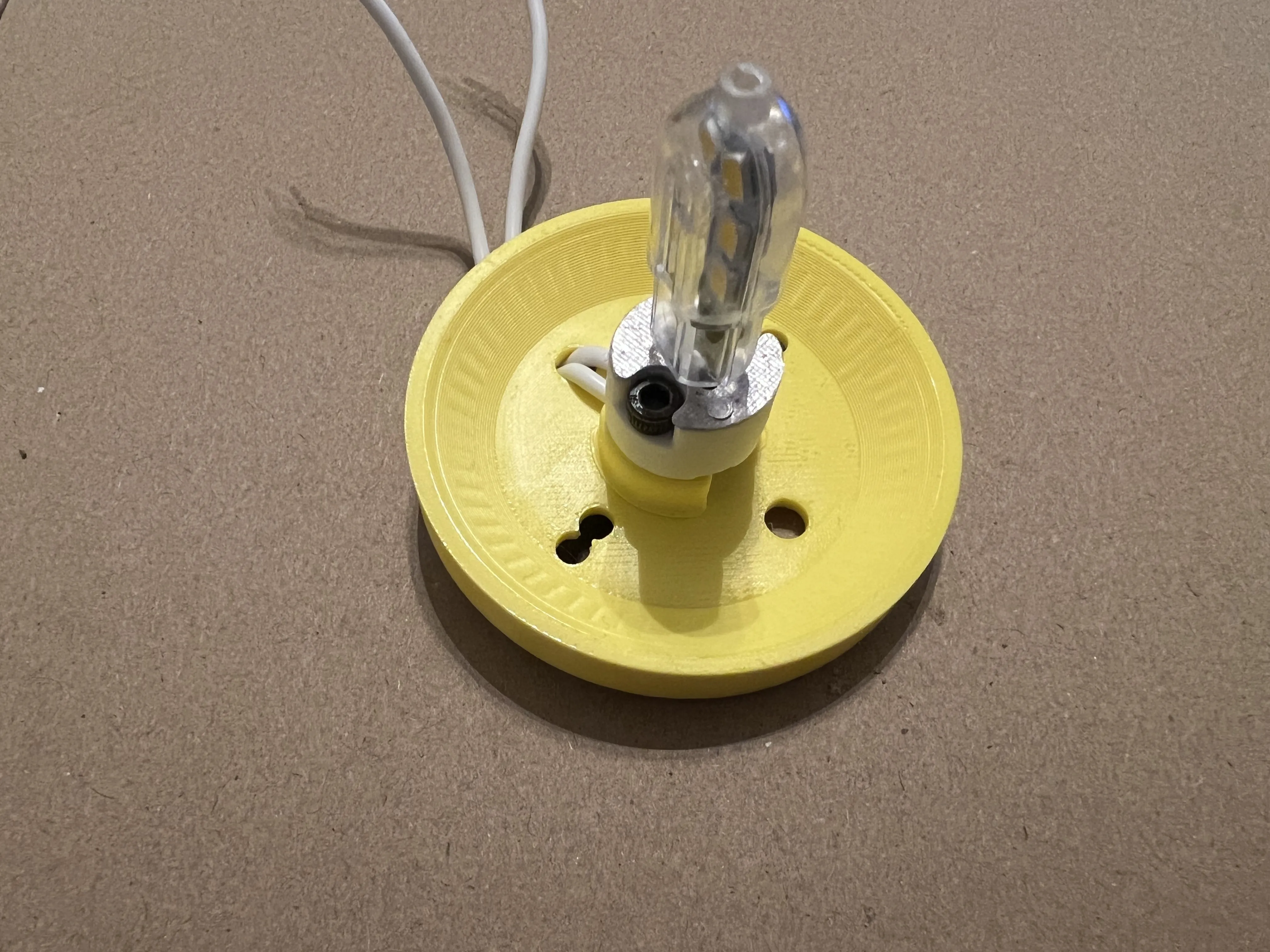 Light Bulb Lamp (for LED Kit 001) - Free 3D Print Model - MakerWorld